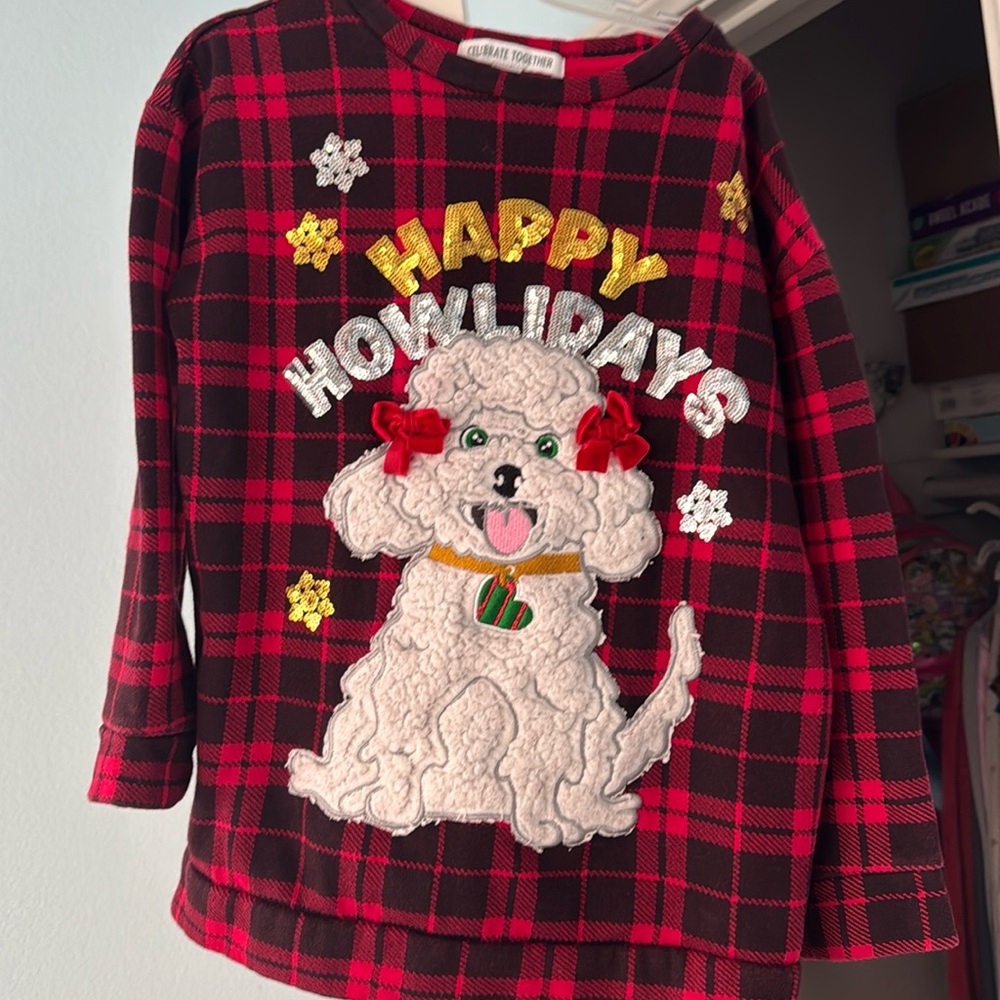 Ugly christmas sweater size 8. It’s used but in good condition